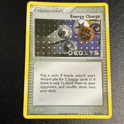 Pokemon Deoxys 86/107 Energy Charge Reverse Holo Stamped - Image 1