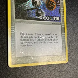 Pokemon Deoxys 86/107 Energy Charge Reverse Holo Stamped - Image 2