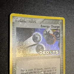 Pokemon Deoxys 86/107 Energy Charge Reverse Holo Stamped - Image 3