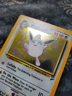 LP+ Pokemon TCG Wigglytuff 19/130 Base Set 2 Holo Rare Vintage WOTC - Image 3