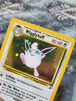 LP+ Pokemon TCG Wigglytuff 19/130 Base Set 2 Holo Rare Vintage WOTC - Image 5