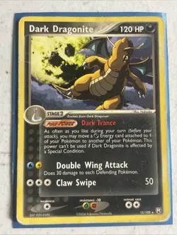Pokemon TCG Dark Dragonite 15/109 TRR: Team Rocket Returns Non Holo - Image 1