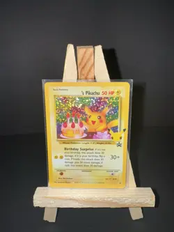 Pokemon Birthday Pikachu Celebrations Clasic Collection Holo #24 BlackStar Promo - Image 1
