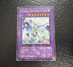 Elemental Hero Absolute Zero YG04-EN001 Ultra Limited VLP x1 MISPRINT SEAL STAMP - Image 2