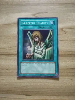 Yu-Gi-Oh - Graceful Charity - SDP-040 - Super Rare - Near Mint - Image 1