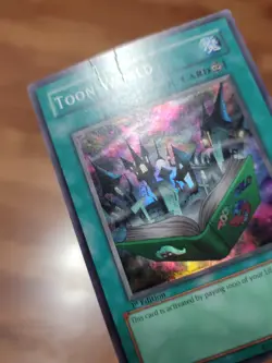 PL Yugioh Toon World Super Rare #MRL-076 1st edition - Image 3