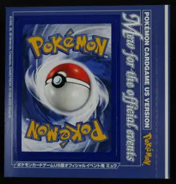 Pokemon Card Mew #8 Glossy English Gotta Magazine Promo 2000 Unpeeled - Image 1