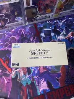 One Piece Card Game EB-02 Anime 25th Collection Booster Box English SEALED - Image 4