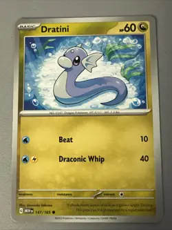 Pokemon TCG * Scarlet & Violet 151 Card * 147/165 Dratini Common * FRESH PK - Image 1