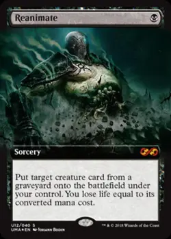 MTG English Reanimate NM Foil Ultimate Box Toppers - Image 1