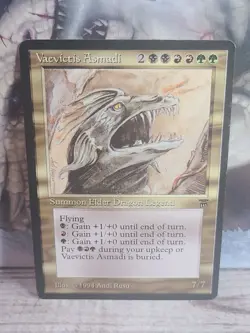 MTG - English Legends - Vaevictis Asmadi - LP - Elder Dragon Collectible TCG - Image 1