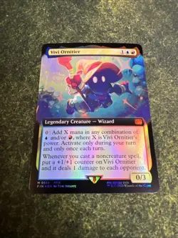 Mtg Vivi Ornitier Borderless 0514 Foil Full Art - Image 2