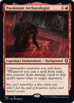 MTG English Passionate Archaeologist NM Foil - Image 1
