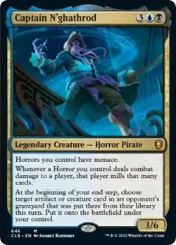 MTG English Captain N'ghathrod NM Foil - Image 1