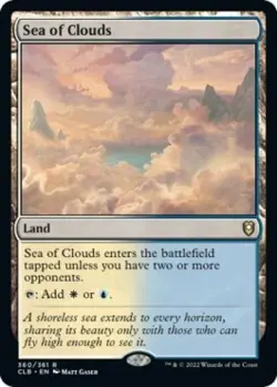 MTG English Sea of Clouds NM Foil Commander Legends: Battle for Baldur's Gate - Image 1