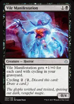 Vile Manifestation - Near Mint MTG Hour of Devastation - Image 1