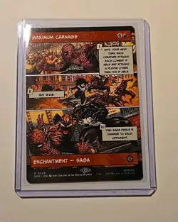 Maximum Carnage (Borderless) 0225 Marvel's Spider-Man Regular MTG - Image 4