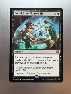 Behold The Sinister Six! - 51 - MTG: Marvel’s Spider-Man - Mythic - Regular - Image 1