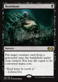 MTG English Reanimate NM Normal Ultimate Masters - Image 1
