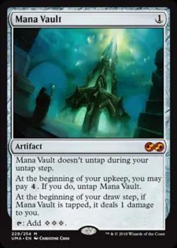 MTG English Mana Vault NM Normal Ultimate Masters - Image 1