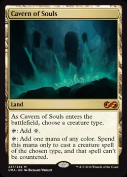 MTG English Cavern of Souls NM Normal Ultimate Masters - Image 1