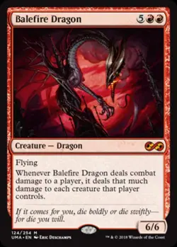 MTG English Balefire Dragon NM Normal Ultimate Masters - Image 1