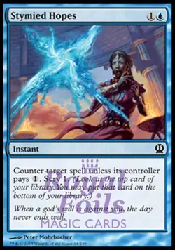 Stymied Hopes 4x FOIL THS MTG Theros Common MINT blue - Image 1