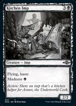 Kitchen Imp (Showcase) - Near Mint MTG Modern Horizons 2 - Image 1