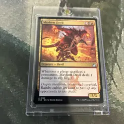 MTG Mayhem Devil - Ravnica Remastered (RVR) #199 Magic the Gathering - Image 3