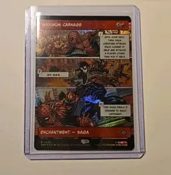 Maximum Carnage (Borderless) 0225 Marvel's Spider-Man Foil MTG - Image 4