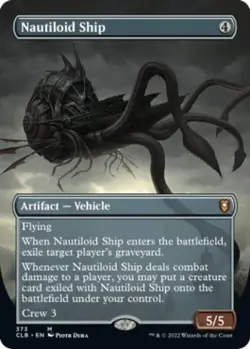 MTG English Nautiloid Ship (Borderless) NM Normal - Image 1