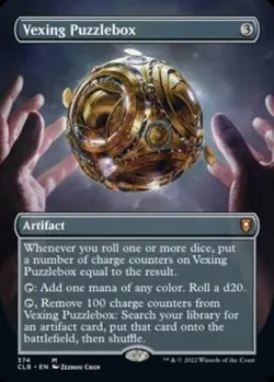 MTG English Vexing Puzzlebox (Borderless) NM Normal - Image 1