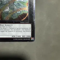Yugioh Evolzar Laggia PHSW-EN043 Ultimate Rare 1st MP - Image 3