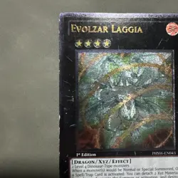 Yugioh Evolzar Laggia PHSW-EN043 Ultimate Rare 1st MP - Image 5