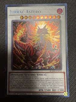 Yugioh Jurrac Astro Secret Rare 1st Edition Near Mint BLMM-en018 - Image 1