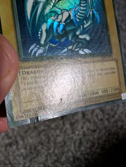 BLUE EYES WHITE DRAGON - RED EYES B. DRAGON - CURSE OF DRAGON YUGIOH CARDS MP - Image 2