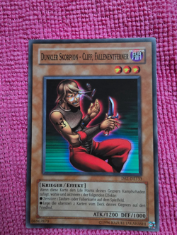 Dark Scorpion - Cliff the Trap Remover - Dunkler Skorpion - DR1-DE133 - YuGiOh! - Image 1