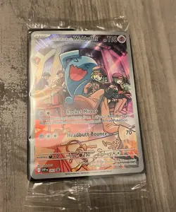 Team Rocket's Wobbuffet 203 Sv: Scarlet & Violet Promo Cards Holo SEALED - Image 1