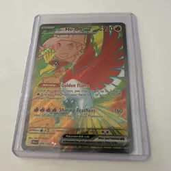 Pokemon Card TCG - Ethan's Ho-Oh EX 209/182 - Destined Rivals - Ultra Rare - NM⭐ - Image 1