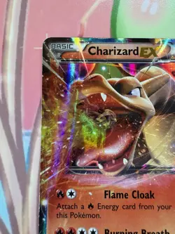 2016 Pokemon TCG Charizard-EX Holo Rare Card Generations 11/83 Lightly Played - Image 3