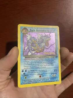Pokemon Card Dark Gyarados Prerelease Promo 8/82 Team Rocket Holo c622 - Image 1