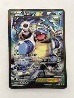 Blastoise EX XY122 XY Holo Black Star Promo 2016 - Pokemon TCG Card - Image 1