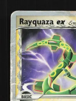 Rayquaza ex 97/101 HP EX Dragon Frontiers English Pokemon Card TCG - Image 4