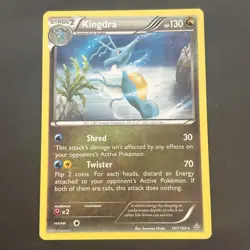 Kingdra 107/160 XY Primal Clash Regular Rare Pokemon Card TCG English LP - Image 1