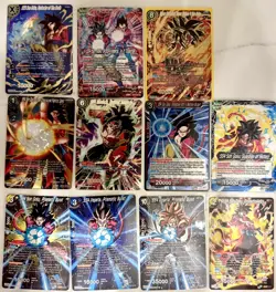 Dragonball super card game SS4 Goku Card lot - Image 1