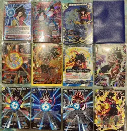 Dragonball super card game SS4 Goku Card lot - Image 2
