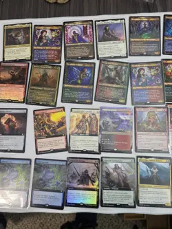 64 Card Lot X23 Rare MTG Magic Dominaria United, Foils - Image 3