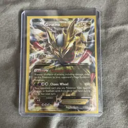 Giratina EX - 57/98 - Pokemon Ancient Origins XY Ultra Rare Card NM - Image 1