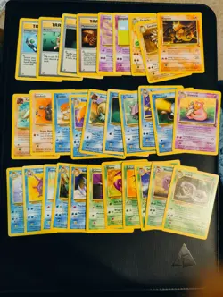 Pokemon Fossil Card Lot Common Uncommon No Duplicates - Image 1