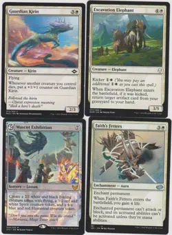 RED AND WHITE HUMAN DECK -40 CARDS MTG MAGIC N-MINT UNPLAYED H-5 - Image 1